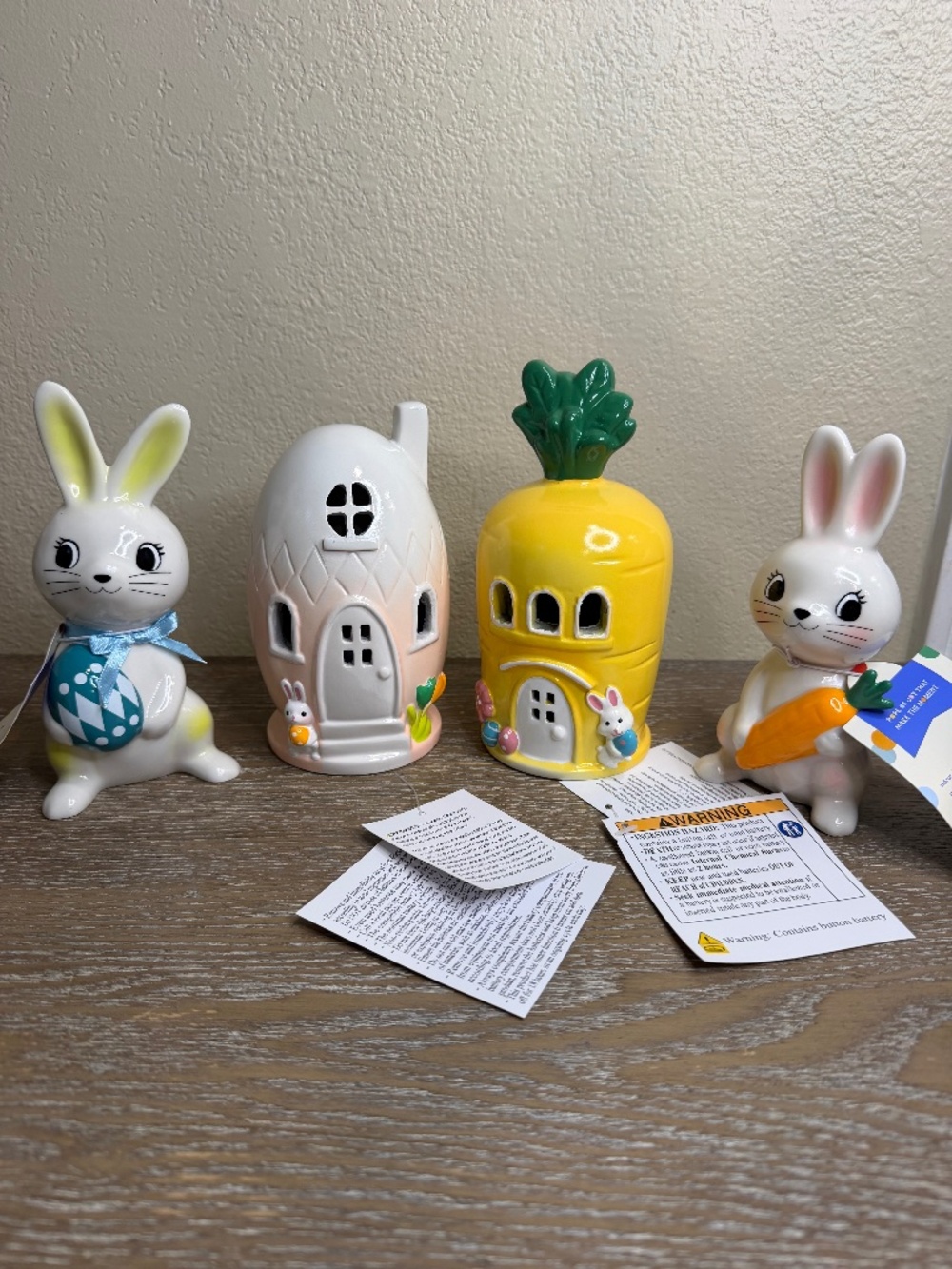 Target - Spiritz - Lit Easter Houses and Easter Bunny (NWT) 2026